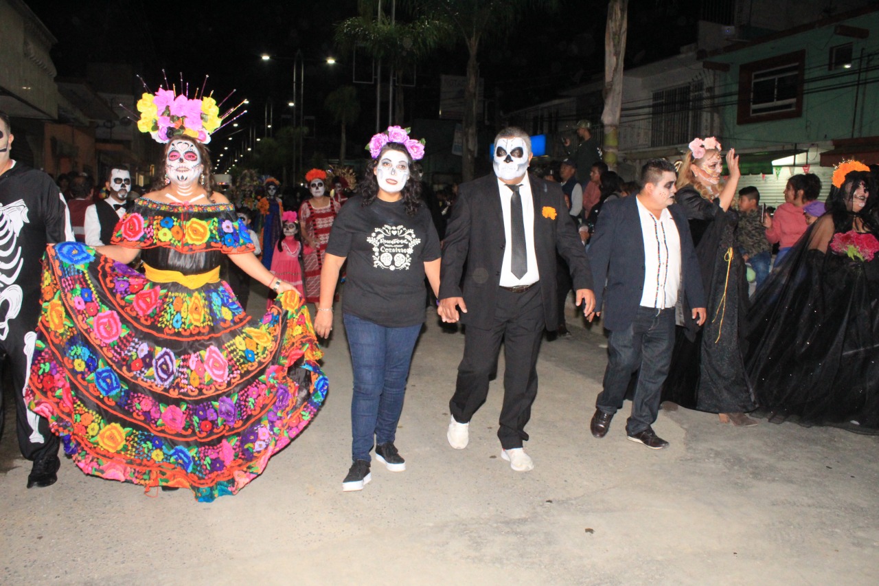 Exitosas actividades del Festival de Día de Muertos en Ciudad Mendoza