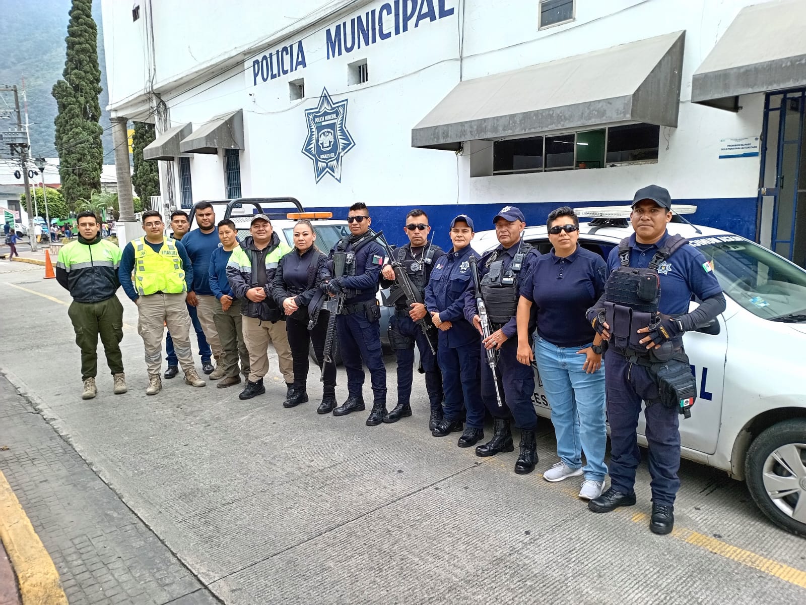 Realizan PC y Policía Municipal, recorridos de supervisión en Nogales Veracruz