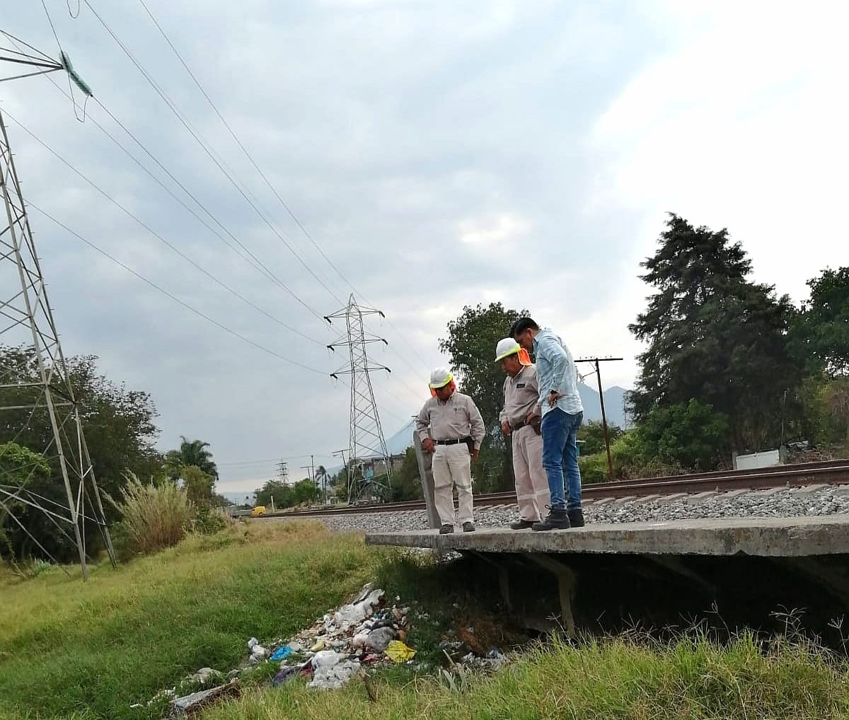 Realizarán labores de limpieza en áreas cercanas de las vías del Ferrocarril, en Nogales Veracruz