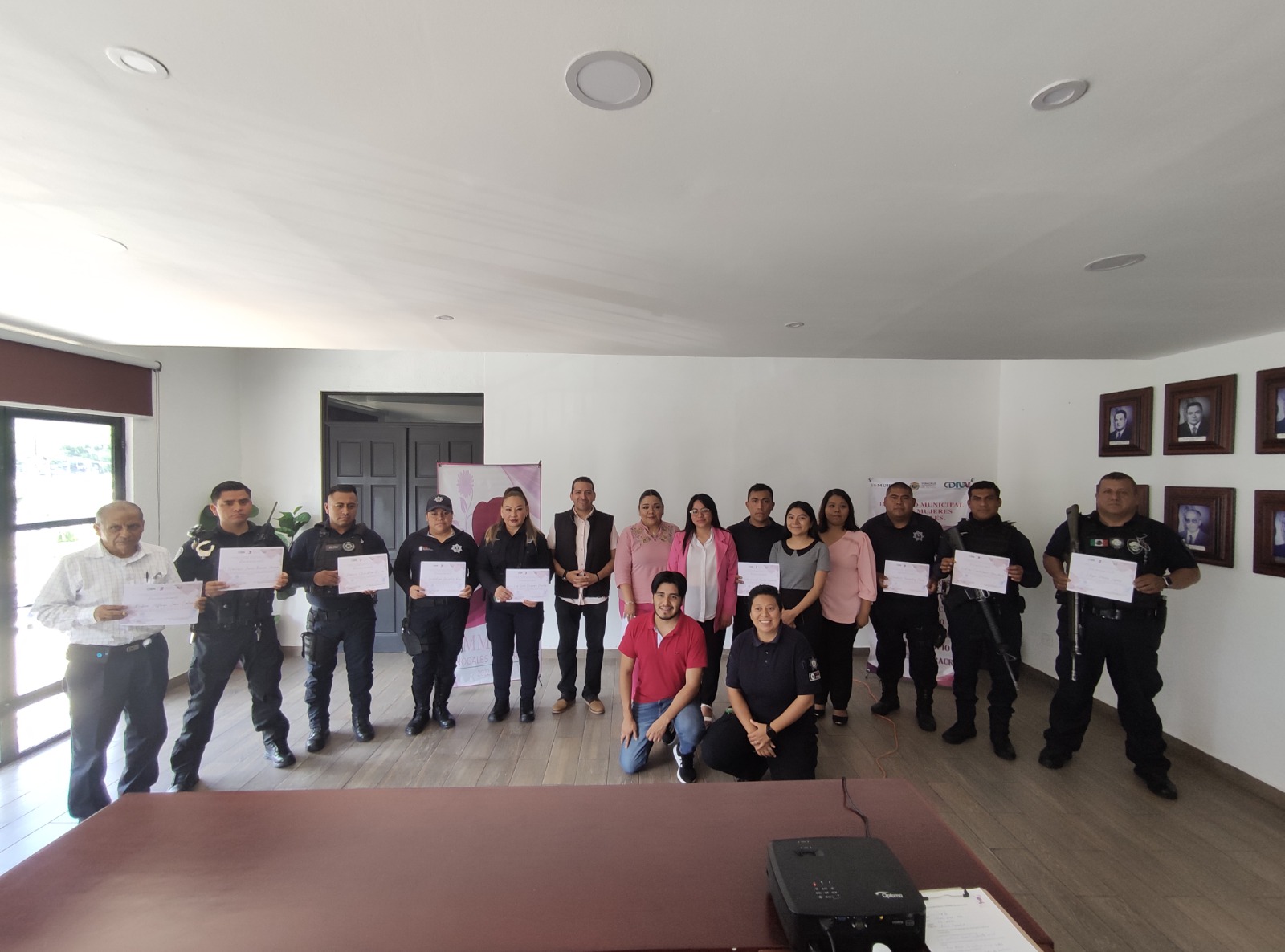 IMMUJER Nogales Veracruz, capacita a elementos de Seguridad Pública Municipal