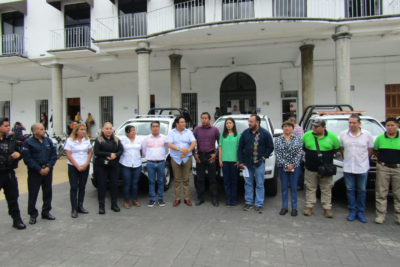 Se incrementa el parque vehicular del Ayuntamiento de Nogales, Veracruz 