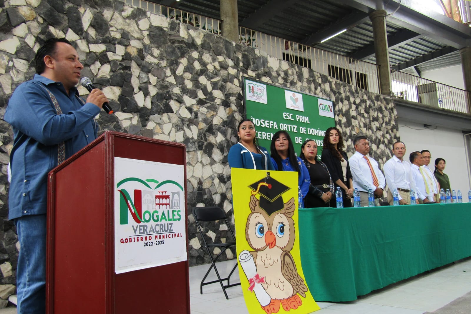 Encabeza Ernesto Torres Navarro, ceremonia de clausura de la generación 2017 – 2023
