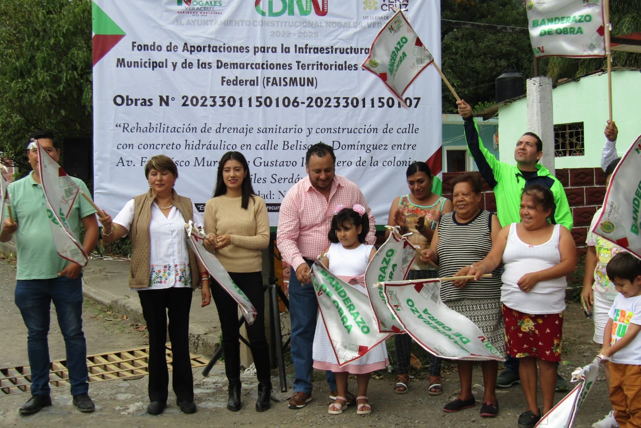 Continúa el progreso en la ciudad de Nogales, Veracruz