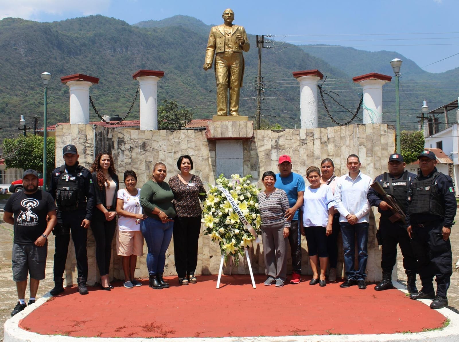 Recuerdan en Nogales, Veracruz, al Ilustre Patricio don Benito Pablo Juárez García, en el Aniversario 218 de su Natalicio 