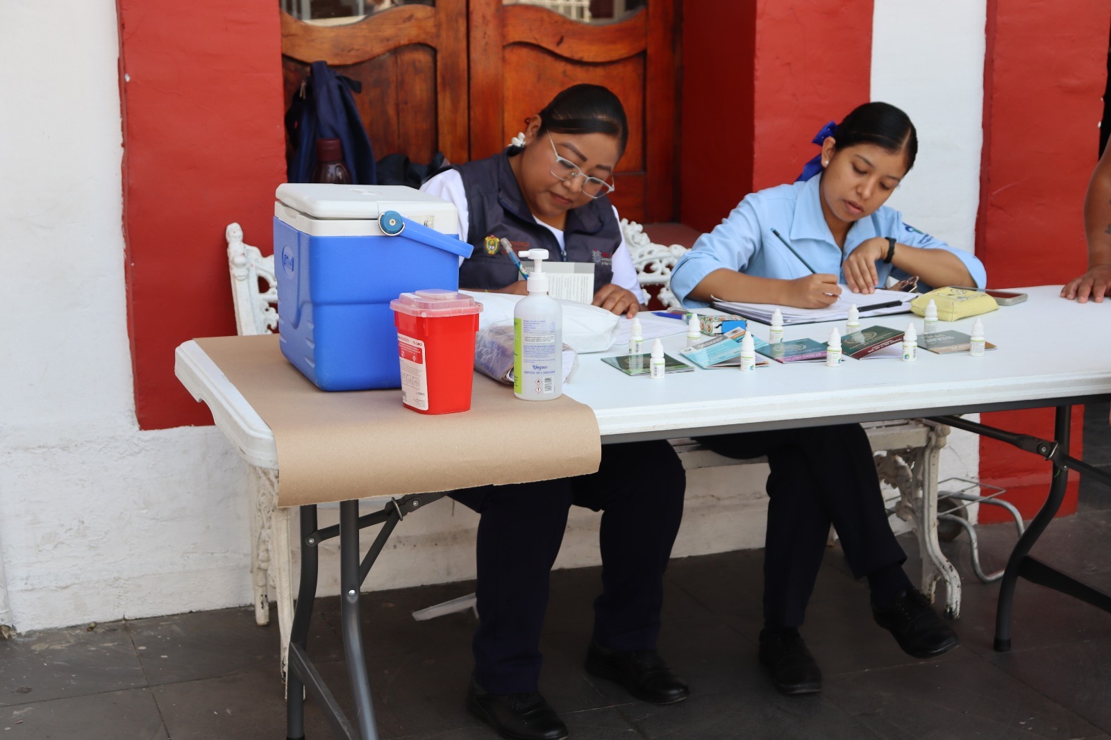 Instalan módulo de Vacunación en Ciudad Mendoza