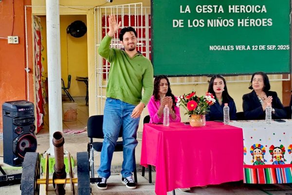 A 178 años de distancia, recuerdan a los «Niños Héroes de Chapultepec», en el municipio de Nogales, Veracruz.
